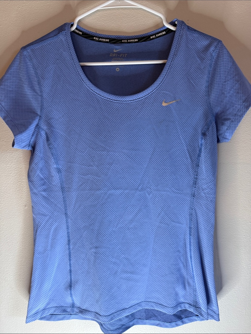 Nike Light Blue Dri-FIT Short Sleeve Tee